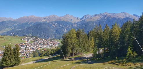 Fototapeta na wymiar Serfaus, Tirol - Austria 
