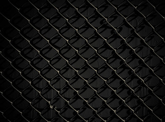 Fototapeta premium close-up of a metal grid background
