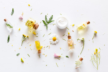 natural face and body care products from wild flowers