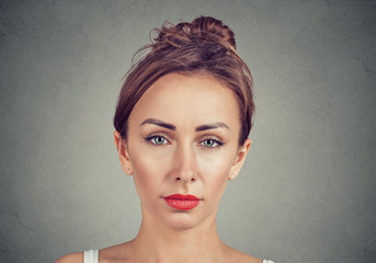 Portrait of casual young woman