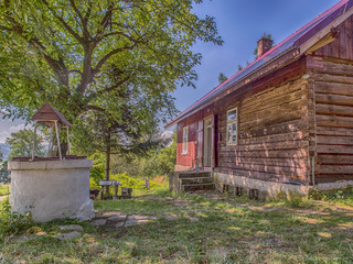 Old, stone, water well