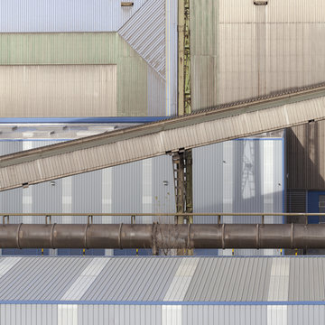 Landscape of plant premises