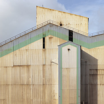 Landscape of plant premises