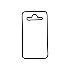 этикетка, иллюстрация векторная,