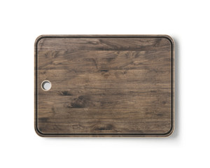 New rectangular wooden cutting board