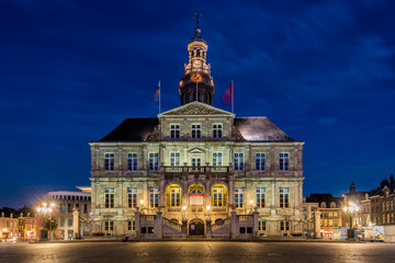 Fototapeta na wymiar Historic town hall of Maastricht, The Netherlands