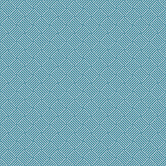 Simple seamless geometric pattern of lines. Blue shades. Tile.