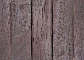 brown wood background. Old boards. Shabby wooden background.