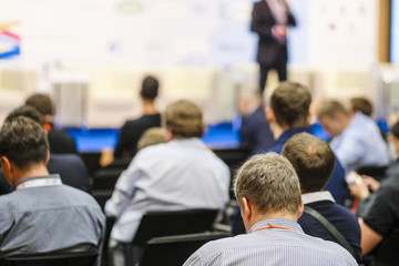 Fototapeta premium People on a conference