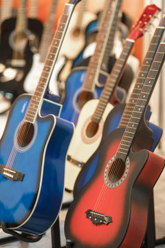 The image of guitar