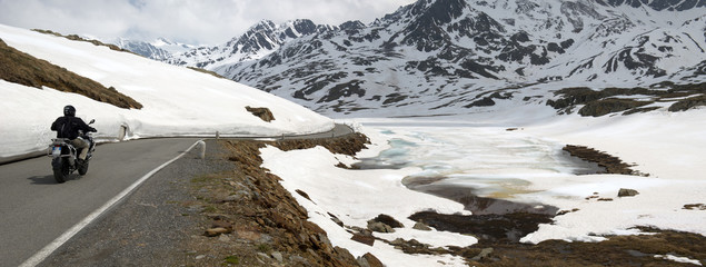 Fototapeta premium Gavia pass, Dolomites