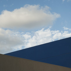 architecture blue sky and clouds