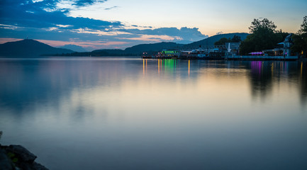 Baue Stunde am Wörthersee
