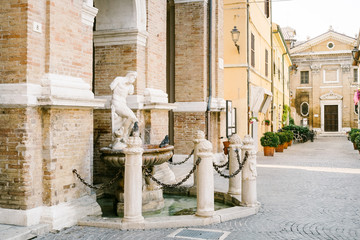 Fountain of Neptune, Senigallia Marche