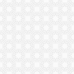 Oriental eight pointed stars seamless pattern.