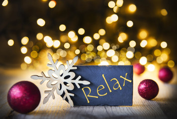 Christmas Background, Wooden Background With Lights, Relax
