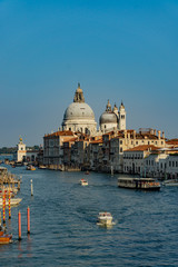 Canal Grande and Basilica Santa Maria della Salute, Venice, Veneto, Italy