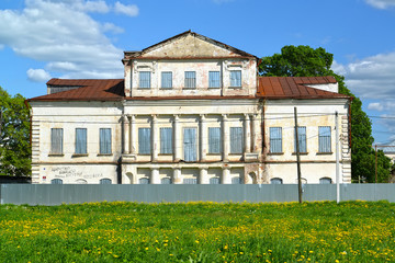 Former estate of merchants Zimin (19th century). Uglich, Yaroslavl region