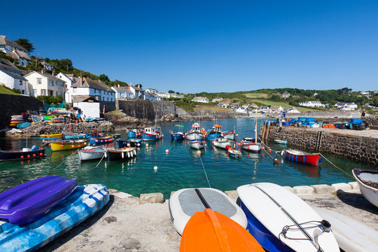 Coverack Cornwall England UK