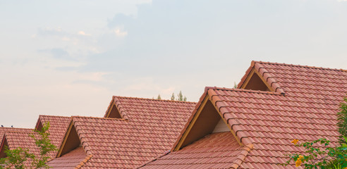 Tile roofs, pattern © B SIDE Z