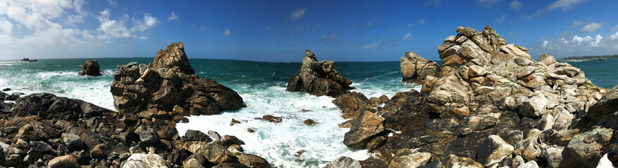 Obraz premium Bretagne coast line