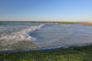 Sur une petite baie