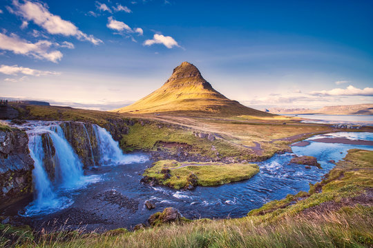 Fototapeta Kirkjufell Mountain, Snæfellsnes peninsula,Iceland