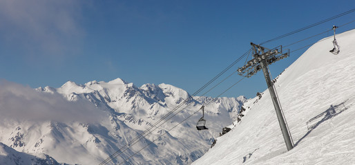 lift at les deux alpes