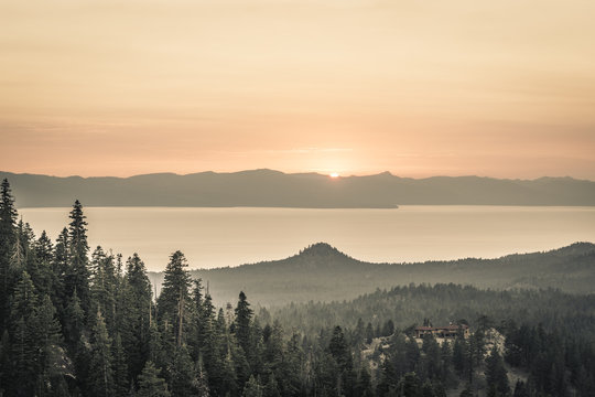 Lake Tahoe Sunset #5 © Jynna Chung