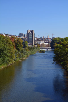 Die Limmat in Z&uuml;rich