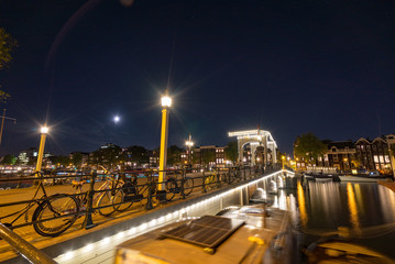 アムステルダム夜の風景