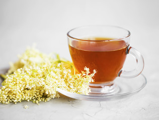 Elderflower tea