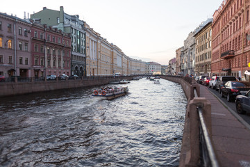 the canal in St.Petersburg