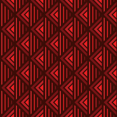 Vector seamless pattern of rhombuses