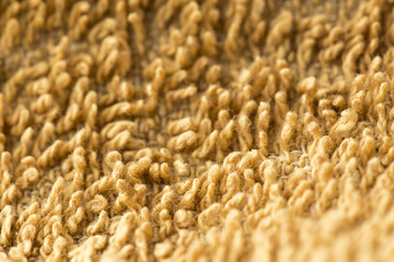 Macro brown terry