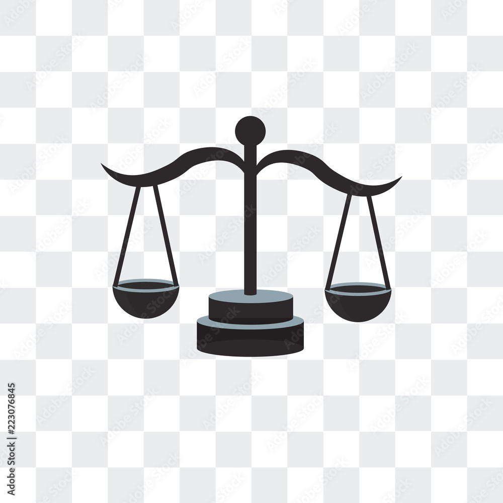 Poster scale icon isolated on transparent background. modern and editable scale icon. simple icons vector i