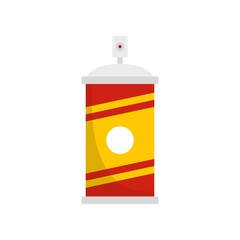 Painting spray icon. Flat illustration of painting spray vector icon for web design