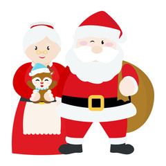 cute christmas characters