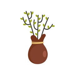 Tree for planting icon. Flat illustration of tree for planting vector icon for web design