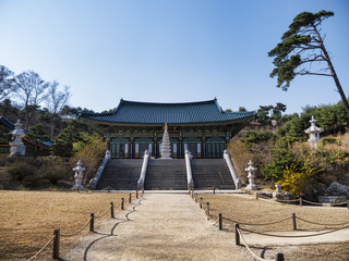 Naksansa temple. Yangyang city, South Korea