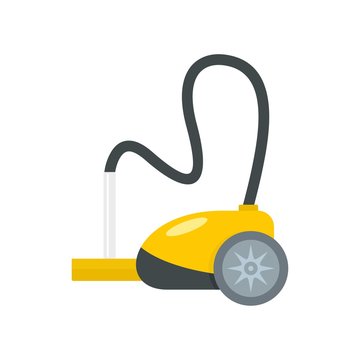 German vacuum cleaner icon. Flat illustration of german vacuum cleaner vector icon for web design