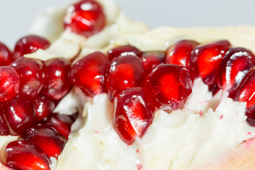 pomegranate macro