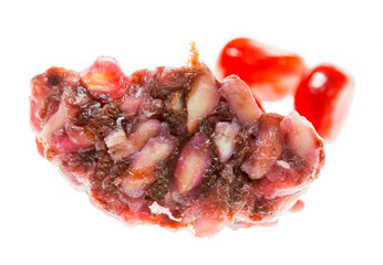 pomegranate macro