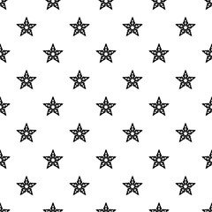 Star snowflake icon. Simple illustration of star snowflake vector icon for web