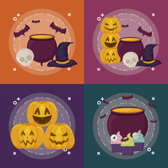Halloween celebration design