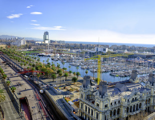 Barcelona Waterfront View
