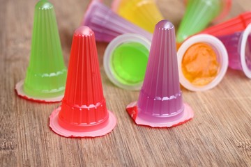 Sweets jelly with colorful