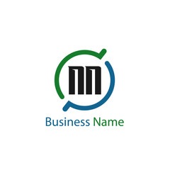 Initial Letter NN Logo Template Design