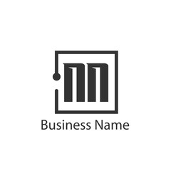 Initial Letter NN Logo Template Design