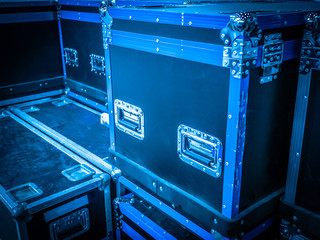 Cases on castors. Cases for transportation of equipment. Transport containers for equipment. Cases...